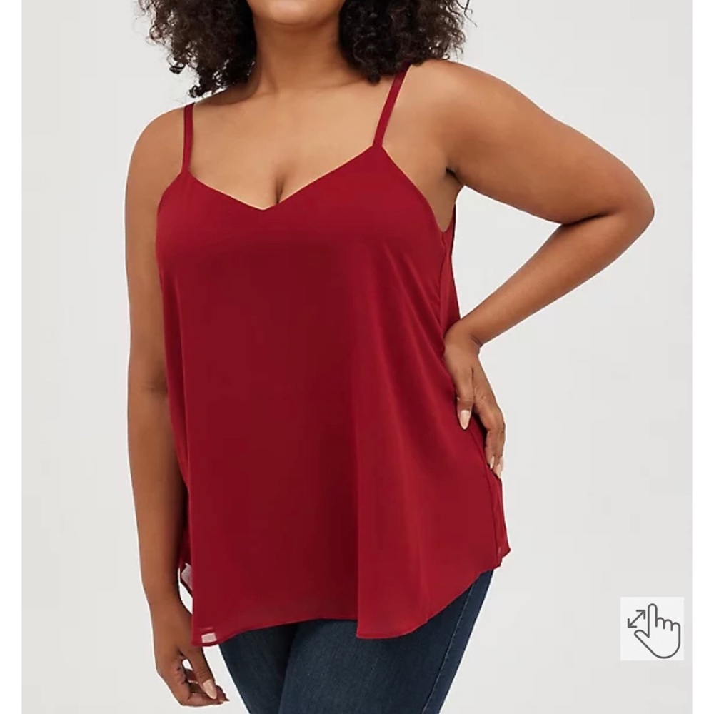 Torrid Red Cami - Brand New